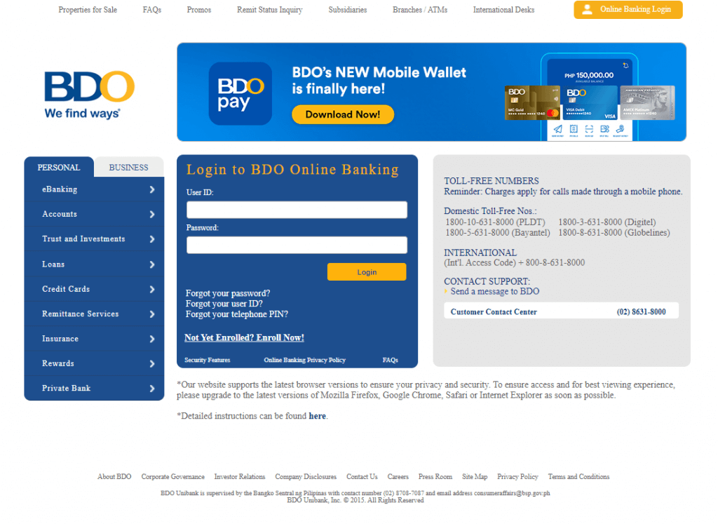 Dragonpay BDO Online Payment Via BDO Dragonpay